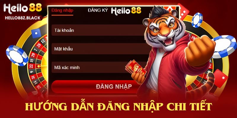 Đăng nhập Hello88 bằng máy tính đơn giản